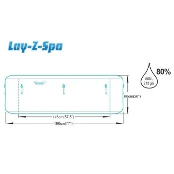 Bestway spa masažna kada Jacuzzi Paris HMC 011-3 Bestway spa masažna kada Jacuzzi Paris HMC 011-3